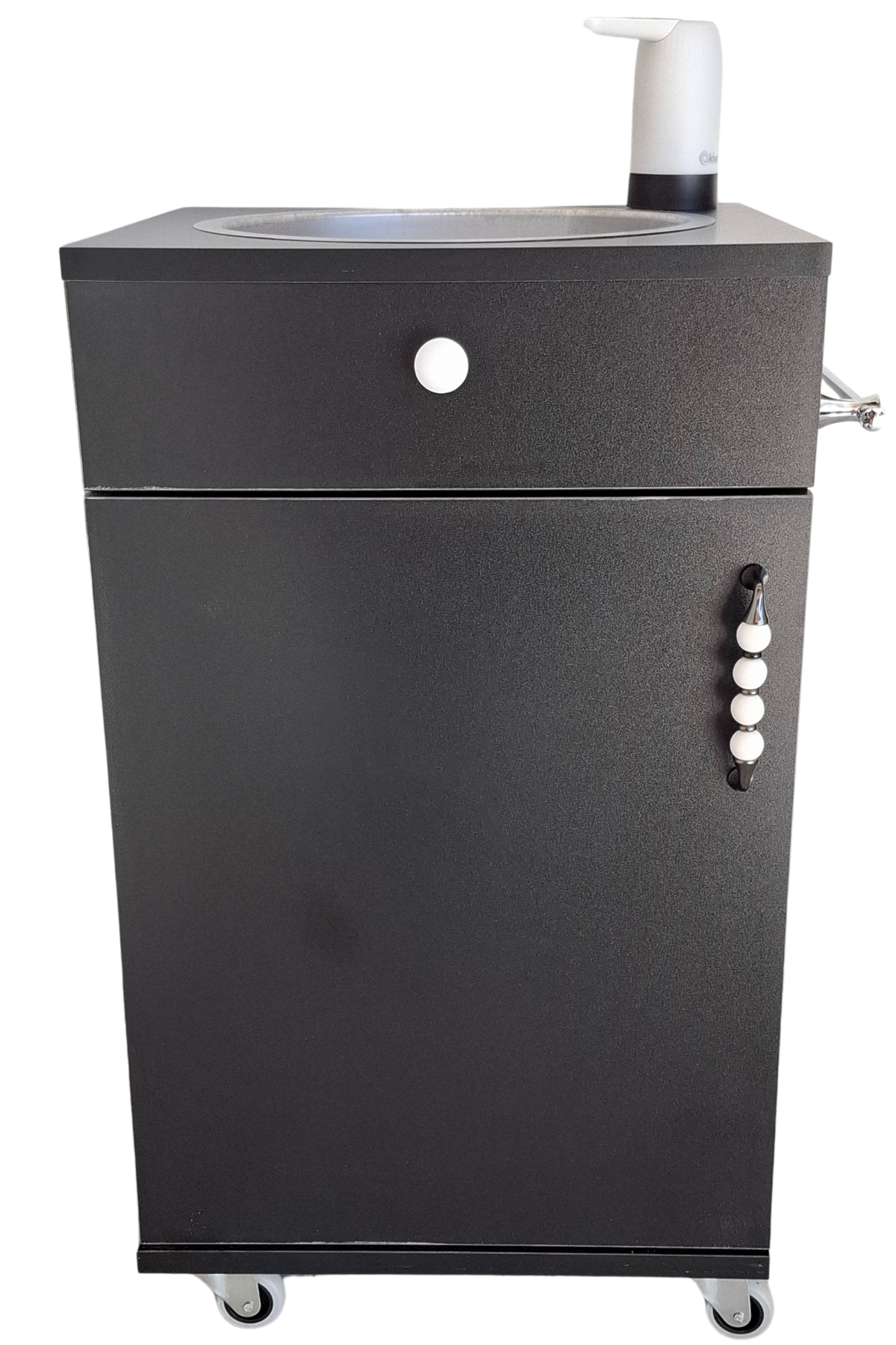 MOBİL SEYYAR LAVABO L10 SİYAH